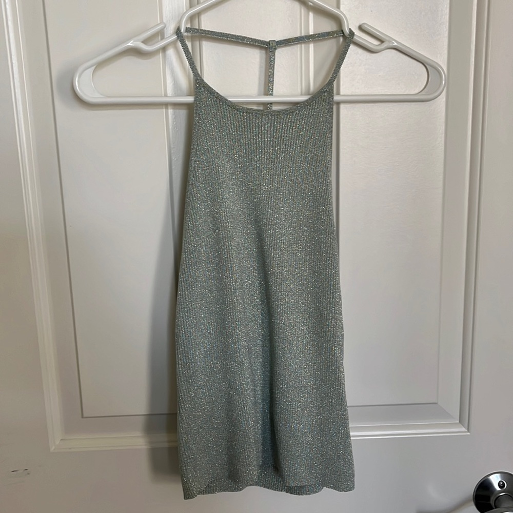 Intermix racer back tank top